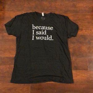 Black and White graphic T Shirt